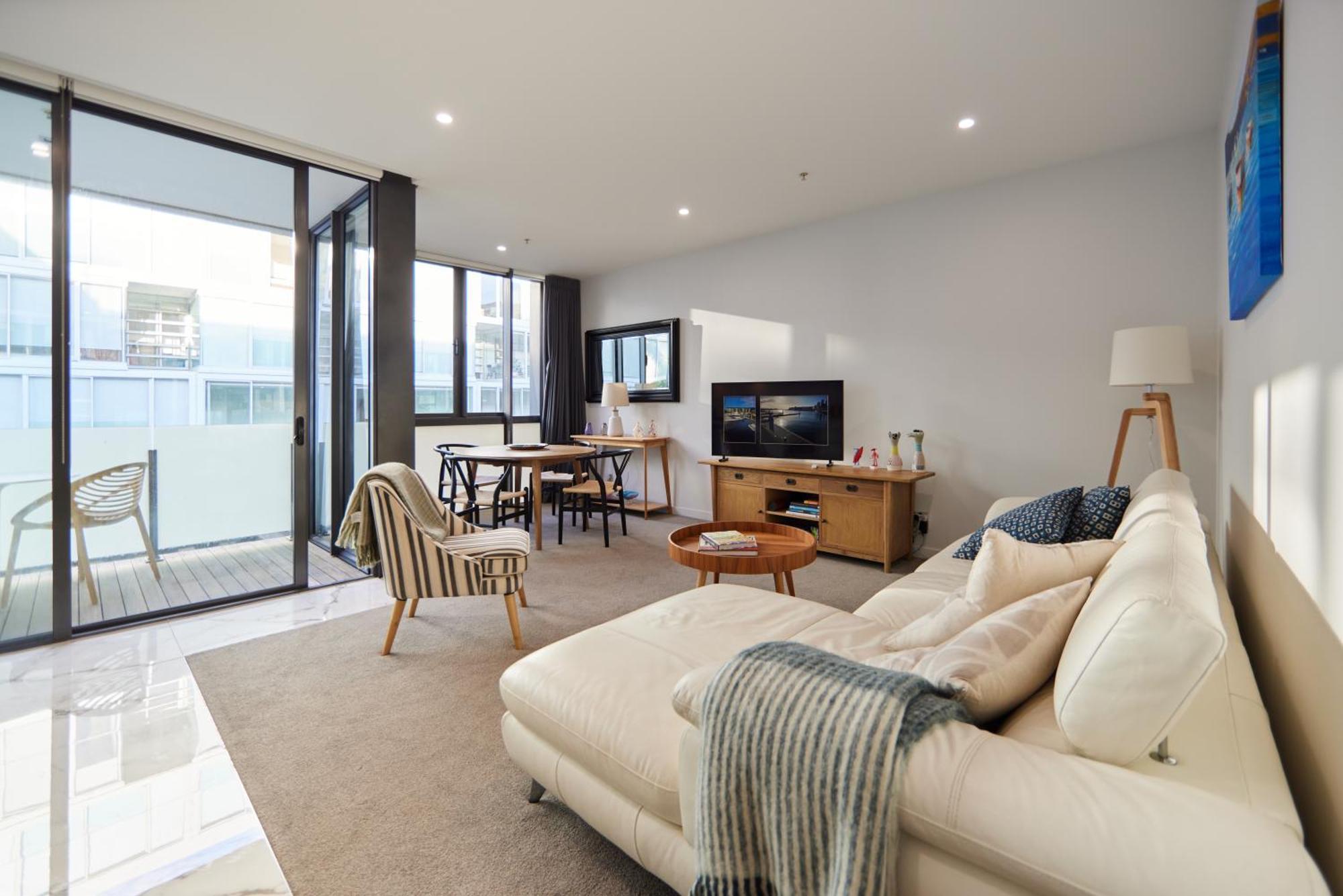 אוקלנד Pavilions Marina Apartment 102 - Wynyard Quarter Viaduct Harbour מראה חיצוני תמונה