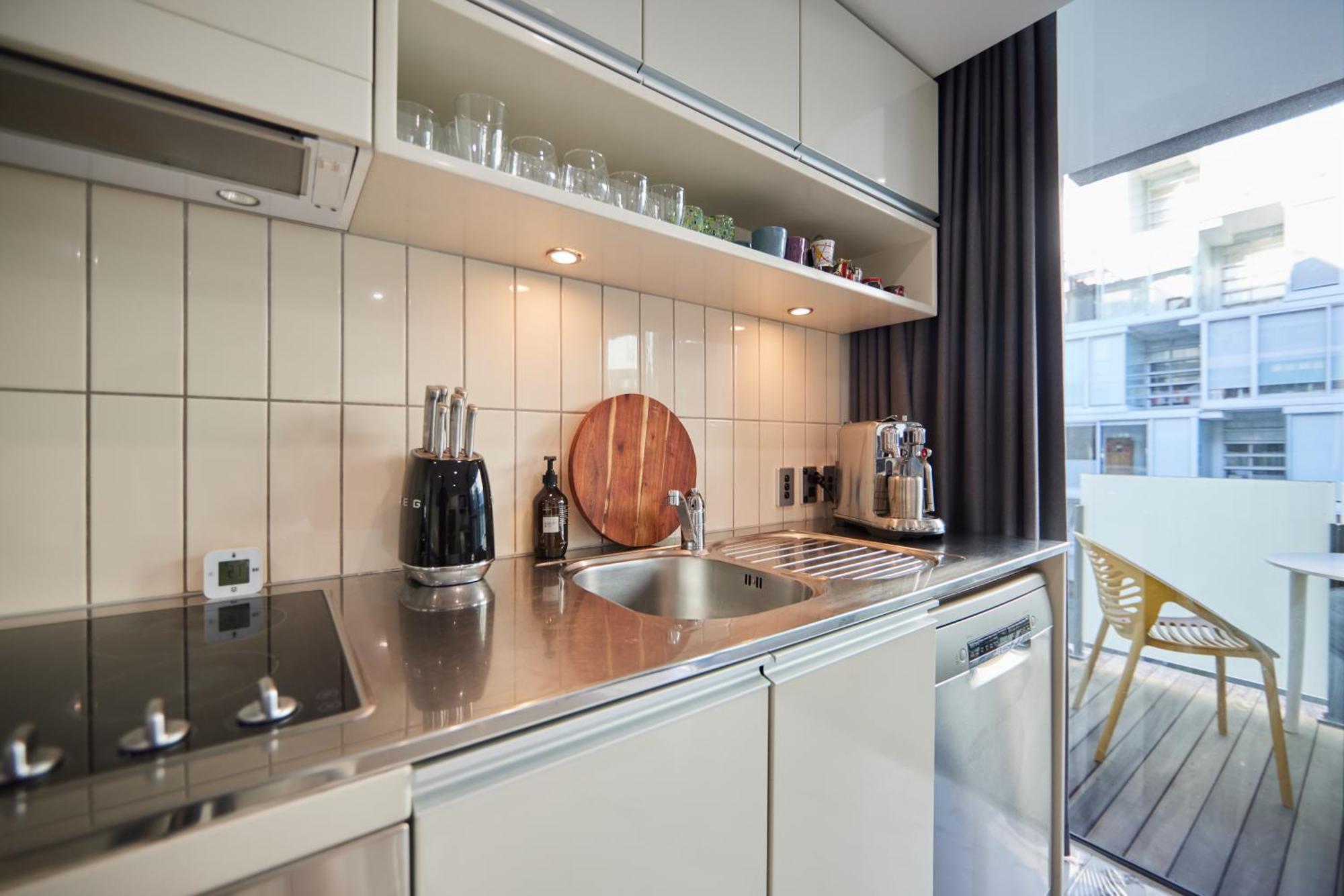 אוקלנד Pavilions Marina Apartment 102 - Wynyard Quarter Viaduct Harbour מראה חיצוני תמונה